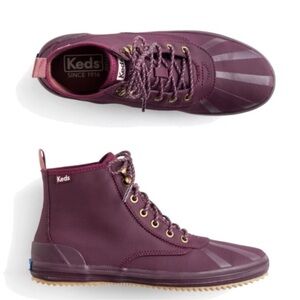 Keds Purple Scout Li Duck Ankle Boot
